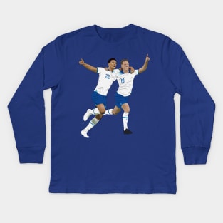 Bellingham Mount England Goal Celebration Kids Long Sleeve T-Shirt